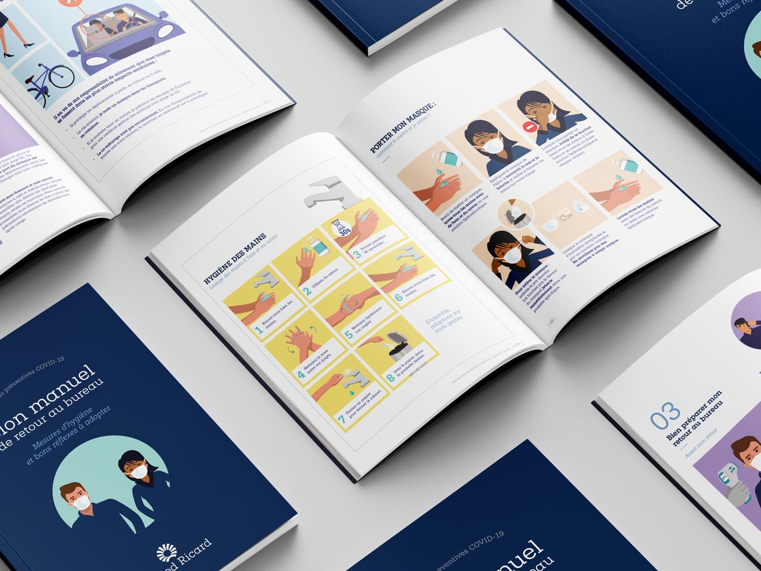 Campagne Sensibilisation Covid 19 — Pernod Ricard